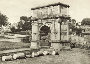 Roma Forumu, Titus Kemeri by Italian Photographer