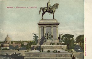 Roma, İtalya, Garibaldi Anıtı by Italian Photographer