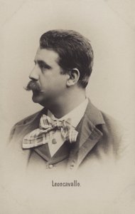 Ruggero Leoncavallo, İtalyan besteci by Italian Photographer