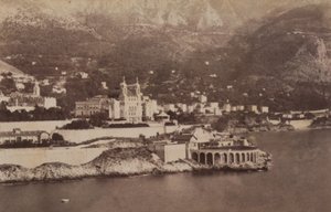 Montecarlo Körfezi, 07/1887 (s/b fotoğraf) by Italian Photographer