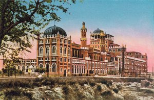 Venezia/Venedik: Lido, Hotel Excelsior (renkli fotoğraf) by Italian Photographer