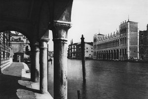 Venedik, Şehir Müzesi (s / b fotoğraf) by Italian Photographer