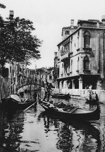 Venezia, Rio Priuli (s/b fotoğraf) by Italian Photographer