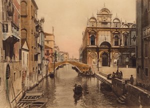 Venedik / Venice: Rio dei Mendicanti (renkli fotoğraf) by Italian Photographer