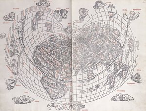 Dünya Haritası, 1511 by Italian School