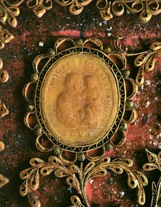 Aziz Joseph ile Agnus Dei by Italian School