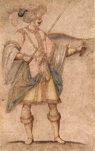 Doğulu bir asker, Floransa Okulu by Italian School