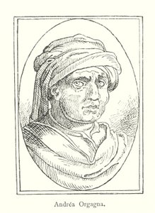 Andrea Orgagna (gravür) by Italian School