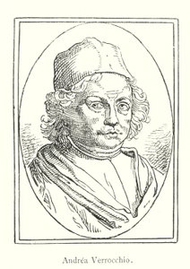 Andrea Verrocchio (gravür) by Italian School