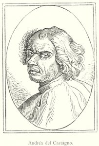 Andrea del Castagno (gravür) by Italian School