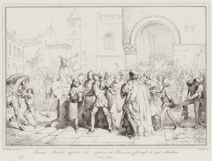 Antonio Marcello, bu vatandaşlar tarafından kendisine sunulan Ravenna
