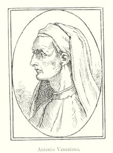 Antonio Veneziano (gravür) by Italian School