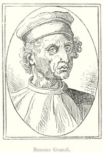 Benozzo Gozzoli (gravür) by Italian School