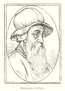 Benvenuto Cellini (gravür) by Italian School