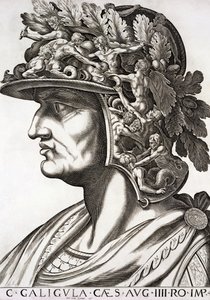 Caligula Sezar (12-41 AD), 1596 by Italian School