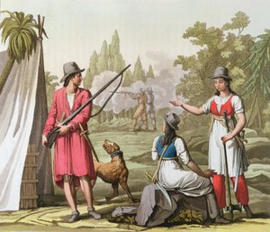 Kaptan John Rackham (d.1720) Anne Bonney (d.1720) ve Mary Read (d.1720) Antiller