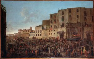 Napoli Karnavalı, İtalya (Napoli Karnavalı, İtalya) Anonim tablo by Italian School