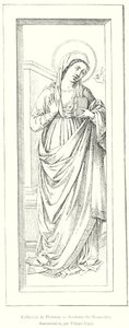 Floransa Koleksiyonu, Güzel Sanatlar Akademisi, Müjde, Filippo Lippi (gravür) by Italian School