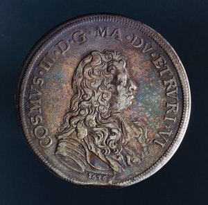 Cosimo III de Medici, Toskana Büyük Dükalığı, ön yüz by Italian School