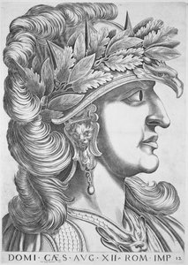 Domitian Sezar (MS 51-96), 1596 by Italian School