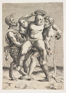 Sarhoş Silenus by Italian School