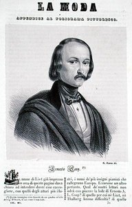 Ernesto Coop, gravür G. Riccio (litho) by Italian School