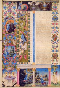 Fol.5v Genesis. Borso d