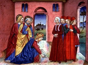 Fol.89r Mesih tapınağın zeminine 