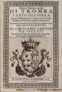 Girolamo Fantini (1600-1675) tarafından trompet öğrenmek için trompet çalma yöntemini öğrenmenin Yolu by Italian School
