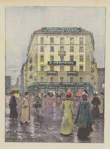 G Hermann (renkli taş) by Italian School
