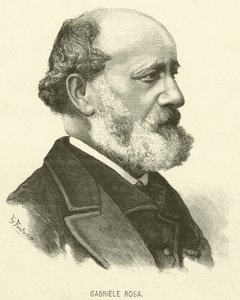 Gabriele Rosa (gravür) by Italian School