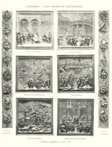 Ghiberti, Les Portes du Baptistere, Lorenzo Ghiberti by Italian School