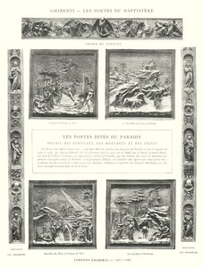 Ghiberti, Les Portes du Baptistere, Lorenzo Ghiberti by Italian School
