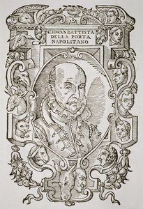 Giovanni Battista della Porta (1535-1615) kitabından, Delle Celeste Fisionomia, Padua 1616, 19. yüzyılın sonlarında yayınlanan Sihir Tarihinde resmedilmiştir. by Italian School