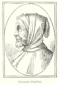 Giovanni Cimabue (gravür) by Italian School