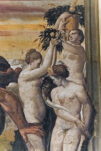 Sarı Odadan Antaeus'u öldüren Herkül by Italian School
