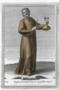 Kutsal Ermeni çalgısı: Çana benzer müzik aleti. Jesuite Filippo Bonanni (1658-1723) 1725