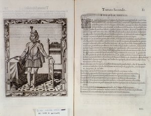 Capriola nasıl dans edilir İtalyan dansçı Cesare Negri tarafından Il Trombone (1536-1604) tarafından Le Gratie dAmore