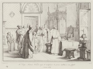 Doge Antonio Veniero, oğluna verilen cezayı değiştirmeyi reddetti by Italian School