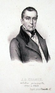 Johann Baptist Cramer (1771-1858), Richter tarafından oyulmuş (gravür) by Italian School