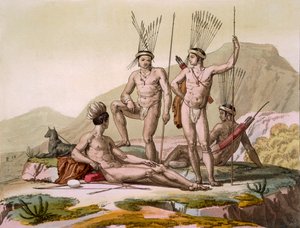 Korah Hottentots of the Cape, 1820