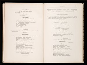 Libretto, Tosca, Giacomo Puccini, Edition Ricordi, İtalya by Italian School