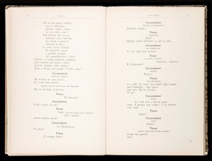 Libretto, Tosca, Giacomo Puccini, Edition Ricordi, İtalya by Italian School