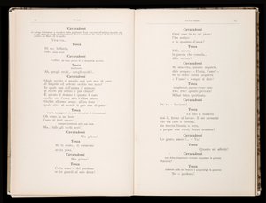Libretto, Tosca, Giacomo Puccini, Edition Ricordi, İtalya by Italian School