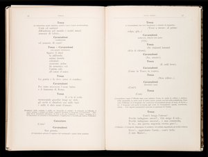 Libretto, Tosca, Giacomo Puccini, Edition Ricordi, İtalya by Italian School
