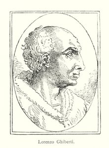 Lorenzo Ghiberti (gravür) by Italian School