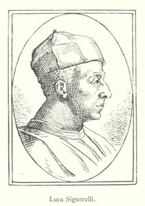 Luca Signorelli (gravür) by Italian School