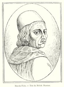 Marcile Ficin, British Museum Tire (gravür) by Italian School