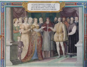 Ottavio Farnese ve Avusturyalı Margaret, V. Charles