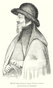 Michelangelo, Francois de Hollande tarafından Roma